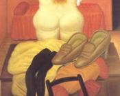 Still Life with Woman Undressing - 费尔南多·博特罗